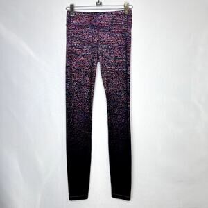 Athleta Girls Contender Dazzle Tight MULTI-COLOR SIZE Large
